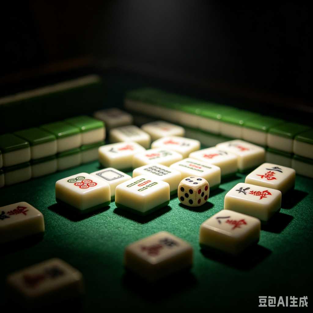 elegant text mahjong tiles