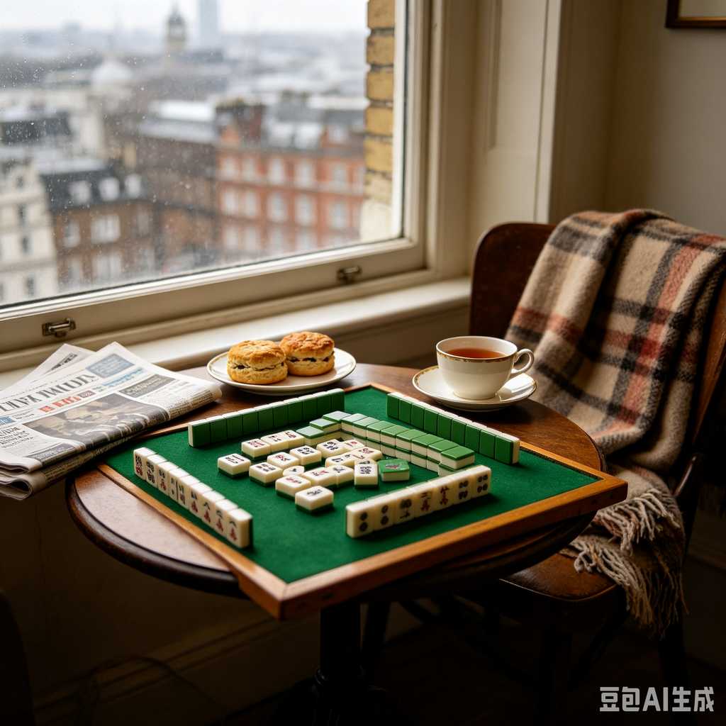 gift box packed mahjong set